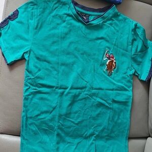 U.S. Polo Assn. Blue Short Sleeve Tee